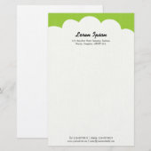 Papeterie Cloud Top - Martian Green (Devant / Derrière)