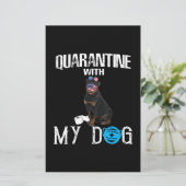 Papeterie Clover Dog Quarantine (Debout devant)
