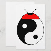 Papeterie coccinelle harmonia (Devant / Derrière)