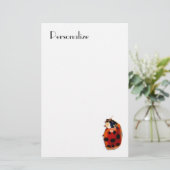 Papeterie Coccinelle repérée chic avec le nom (Debout devant)