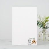 Papeterie Cocker Spaniel Patrimoine de l'Amour (Debout devant)