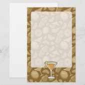 Papeterie Cocktail Sidecar (Devant / Derrière)