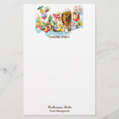 Papeterie Cocktails de plage Fruits Tropicaux Enterrement de (Devant)