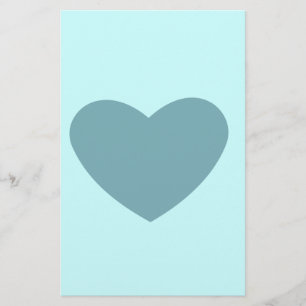 Papeterie Coeur bleu
