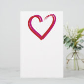 Papeterie Coeur d'amour (Debout devant)
