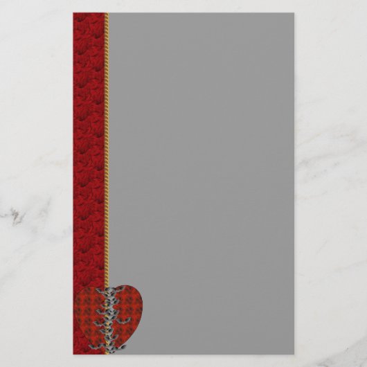 Papeterie Coeur de batte (Devant)