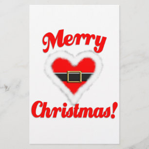 Papeterie Coeur de père Noël