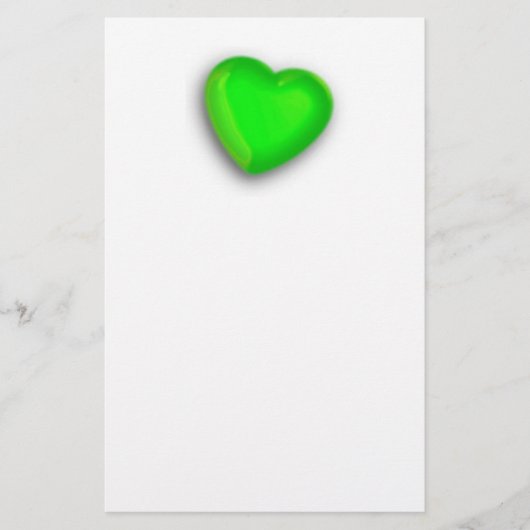 Papeterie Cœur Vert (Devant)