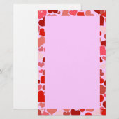 Papeterie Coeurs (Devant / Derrière)