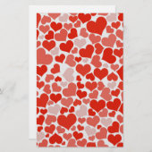 Papeterie Coeurs (Devant / Derrière)