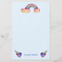 Coeurs arc-en-ciel | Enfants mignons