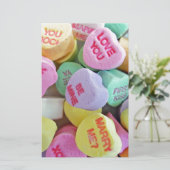 Papeterie Coeurs de bonbons (Debout devant)