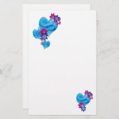 Papeterie Coeurs de marbre (Devant / Derrière)