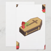 Papeterie coffin emojis (Devant / Derrière)