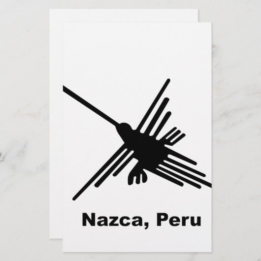 Papeterie Colibri Nazca, Pérou (Devant / Derrière)