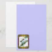 Papeterie Colibris et Fleurs #4 (Devant / Derrière)