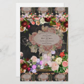 Papeterie collage chic Shabby, chic français, rustique du pa (Devant / Derrière)