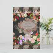 Papeterie collage chic Shabby, chic français, rustique du pa (Debout devant)