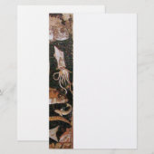 PAPETERIE COLLECTE POMPEII / OCÉAN - SCÈNE DE VIE MARINE (Devant / Derrière)