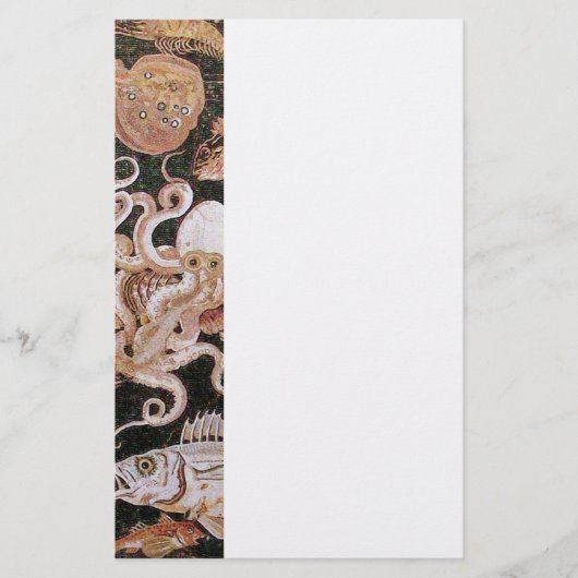 PAPETERIE COLLECTE POMPEII / OCÉAN - SCÈNE DE VIE MARINE (Devant)