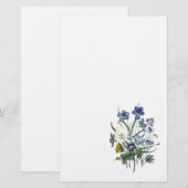 Papeterie Collection de fleurs (Devant / Derrière)