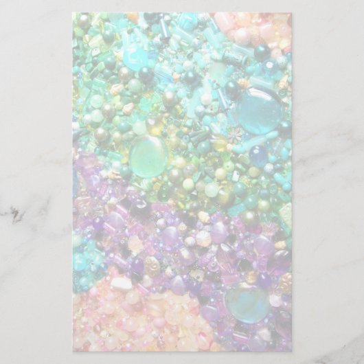 Papeterie Collection de perles colorées (Devant)