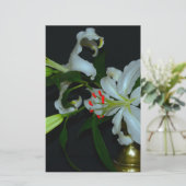 Papeterie Collection Irlandaise de laiton et de fleurs (Debout devant)