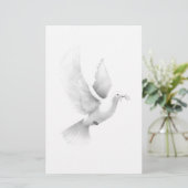 Papeterie colombe (Debout devant)