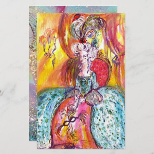 Papeterie COLOMBINA Mascarade vénitienne Mascarade Masques b