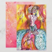 Papeterie COLOMBINA / Masques vénitiens (Devant / Derrière)