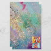 Papeterie COLOMBINA / Masques vénitiens (Devant / Derrière)