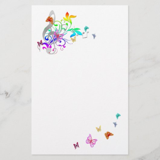 Papeterie Color of Music (Devant)