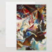 Papeterie Composition abstraite de Kandinsky VI (Devant / Derrière)