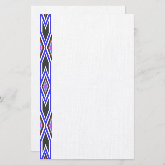 Papeterie Conception 2 d'Apache stationnaire (Devant / Derrière)