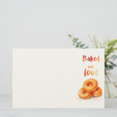 Papeterie Conception de gâteau sucré (Debout devant)