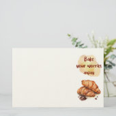 Papeterie Conception de gâteau sucré (Debout devant)