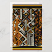 Papeterie Conception de Kuba Tribal Africain (Devant / Derrière)