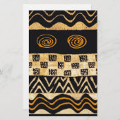 Papeterie Conception du chaman tribal africain (Devant / Derrière)