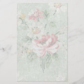 Papeterie Conception Vintage Rose (Devant)