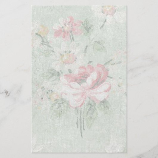 Papeterie Conception Vintage Rose (Devant)