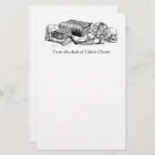 Papeterie Connaissance et décès (Devant / Derrière)