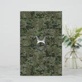 Papeterie Connexion Taurus au Camouflage numérique vert Wood (Debout devant)