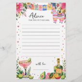 Papeterie Conseils pour la future Mme Fiesta Baby Shower de (Devant)
