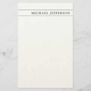 Papeterie Consultant en droit profession libérale noir et bl