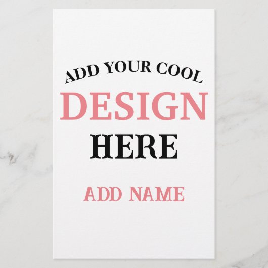 Papeterie Contemporain, minimaliste, simple et professionnel (Devant)