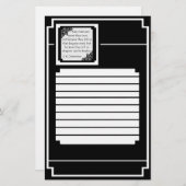 Papeterie Contes de fées… Stationnaire (Devant / Derrière)