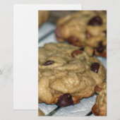 Papeterie Cookies à chips au chocolat orange (Devant / Derrière)