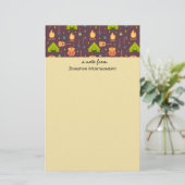 Papeterie Cool Camping Design Motif extérieur (Debout devant)