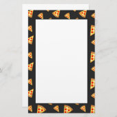 Papeterie Cool et fun pizza tranches motif (Devant / Derrière)