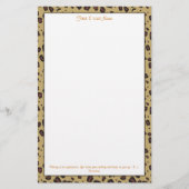 Papeterie Copie de guépard (Devant)